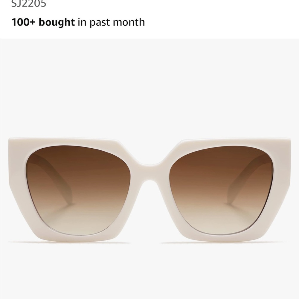 COPY - White Sunglasses Sojos Polorized